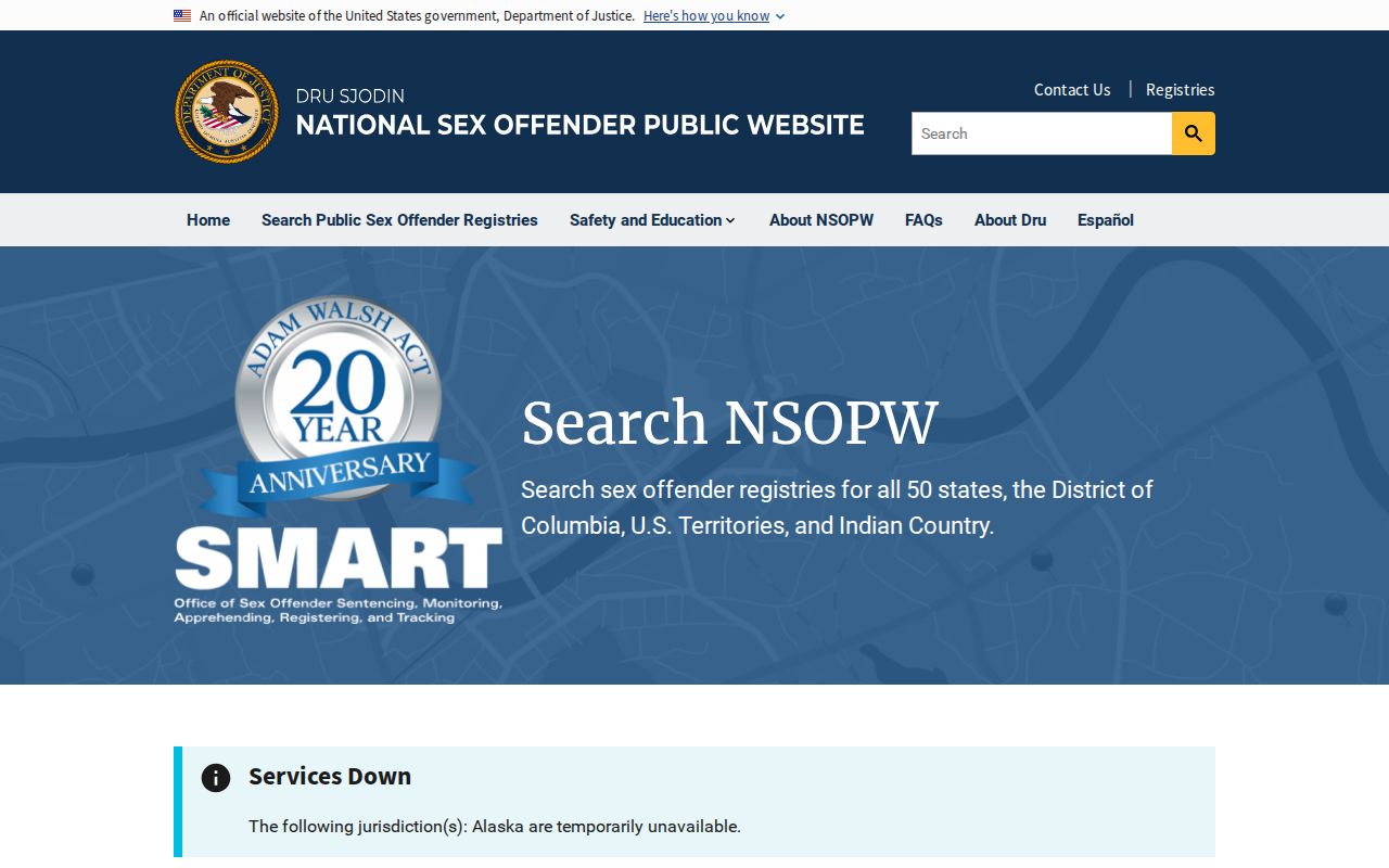 Wolfe County sex offender lookup through the national registry search